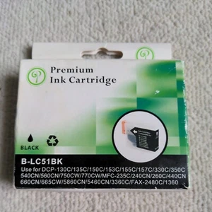 Premium Tintenpatrone schwarz B-LC51BK Ablaufdatum 11/2012 - Bild 1 von 6