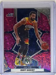 Panini Mosiac Pink 2021-22 No Huddle Rudy Gobert numerado/20 #’d - Imagen 1 de 2
