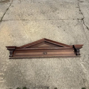 Tür Kapitell XXL Durchgang Gründerzeit um 1900 Weichholz / B291 H75 T 23 cm - Bild 1 von 15
