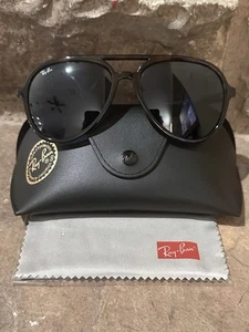 Ray-Ban Sonnenbrille RB4376 710/80 Havana Blau Neu Mit Etikett. Einzelhandelspreis 148 $ - Bild 1 von 11