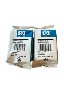 2 Lot HP 61 Tri Color Ink Cartridge CH562W NEW and SEALED GENUINE NO BOX - Picture 1 of 4