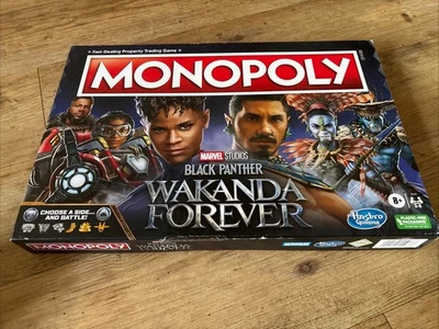 Monopoly: Marvel Studios' Black Panther Wakanda Forever Edition Board Game - Image 1 of 3