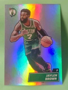 2022-23 Panini NBA Mini Thin Stickers #112 Jaylen Brown - Boston Celtics - Picture 1 of 2