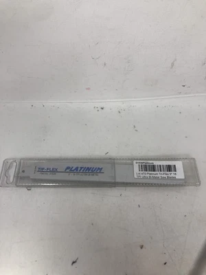Platinum Tri-Flex 9" 18 TPI Ultra Bi-Metal Saw Blades Part No.51536 Lot of 5 - Изображение 1 из 4