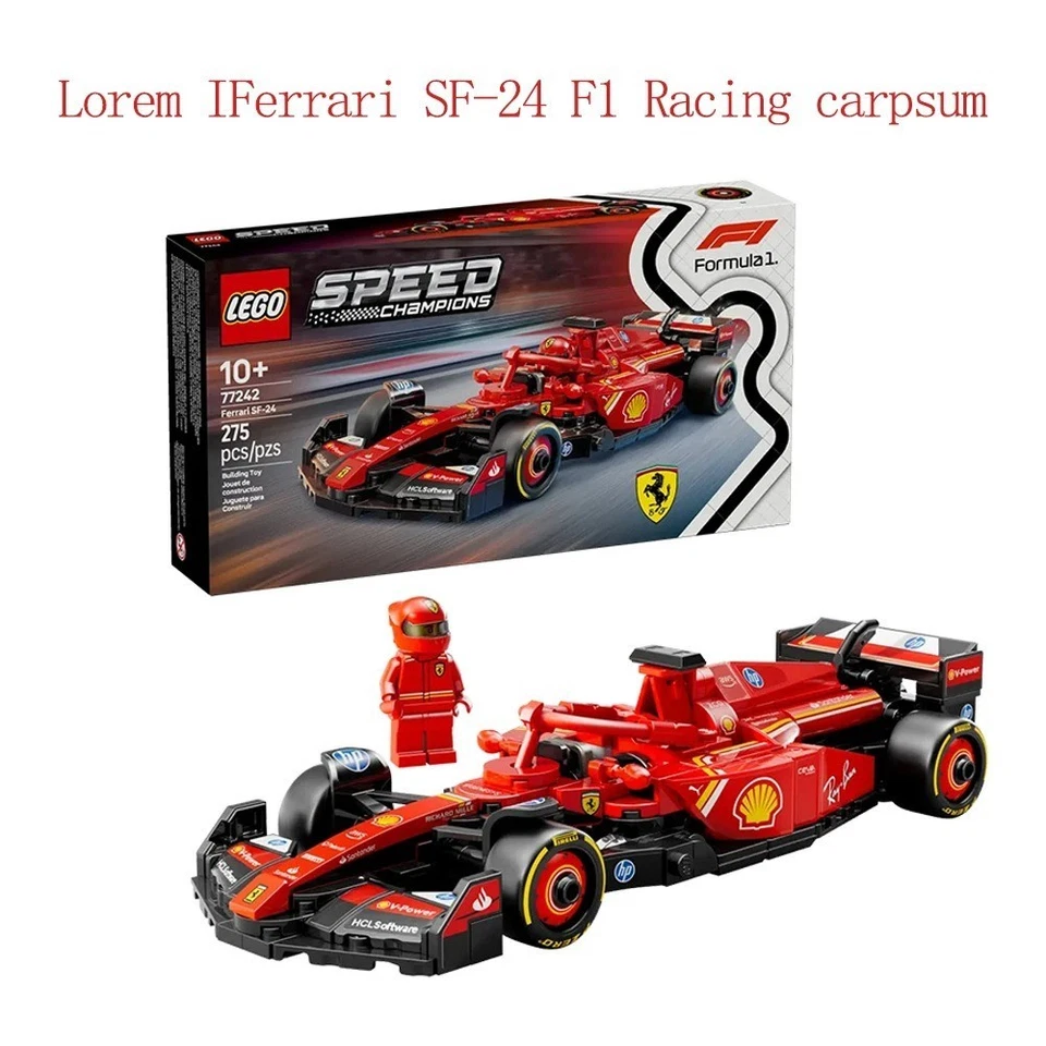 Coches de carreras Lego Speed Formula F1 coleccionables 71049 nuevos sellados de fábrica Foto 1 de 1