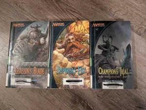 Magic The Gathering Legend Cycle Two Books 1, 2 And 3 Set Ex-Library - Picture 1 of 10
