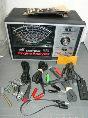 Analizador de motor Sears vintage Craftsman modelo 161.210400 electrónico de estado sólido Foto 1 de 4