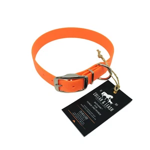 Biothane Collare per Cani IN 25 MM - Cane - Tutte le Taglie! Arancione - Imagen 1 de 2