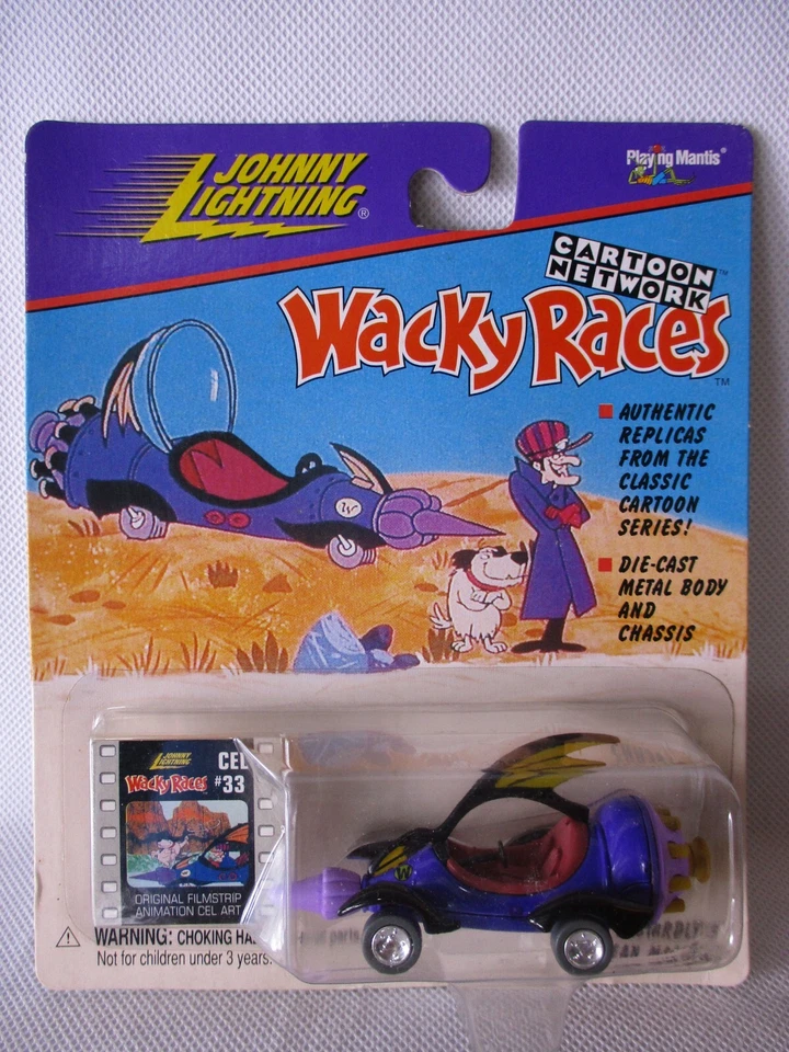 Penelope Pitstop Compact Pussycat Johnny Lightning Car 1998 Cartoon Network