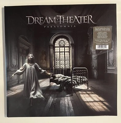 Dream Theater Parasomnia 2LP + Booklet Black Ice NM/NM - Image 1 of 4