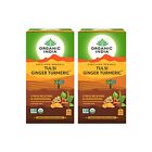 Organic India Tulsi Ingwer-Kurkuma-Tee – 25 Aufgussbeutel – (2er-Pack)