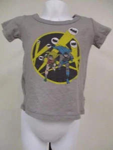 New Batman & Robin Infant Toddler 6/12-12/18-18/24 Month size 2 Shirt by Trunk - Picture 1 of 4