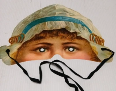 Victorian  Mask Fascimile of Gen Mask H&P ENGLAND Stockholms Leksaksmuseum - Image 1 of 4