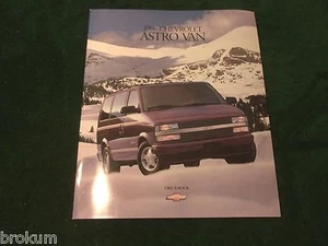 Folleto de ventas de furgoneta Chevrolet 1996 Astro original como nuevo 22 páginas (caja 573) - Imagen 1 de 4