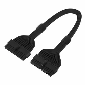 Silverstone SST-PP06BE-MB35 0.08mm Ultra Fine Copper Wire ATX 24pin to 24pin - Picture 1 of 2