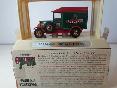 Matchbox Collectibles Great Beers 1929 Morris Light Van Fullers Beer Truck YGB04 - Image 1 of 3