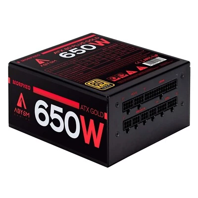 Fuente de Alimentación Abysm Morpheo 650W 80 Plus Gold Modular, Potencia - Imagen 1 de 3