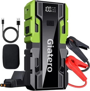6000AMPS POWER Heavy Duty Truck Battery Booster Pack Jump Starter Box Portable - Picture 1 of 7