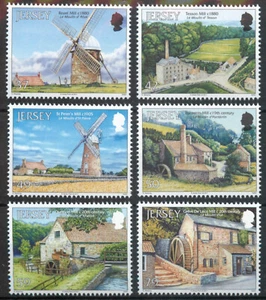 Jersey 2011 Architecture Mills Windmills set SG 1618-1623 MNH mint *COMBINED P&P - Picture 1 of 1