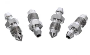 for MINI CABRIO R57 STAINLESS STEEL Brake Caliper Bleed Screws M10X1 (0039SSx4) - Picture 1 of 3