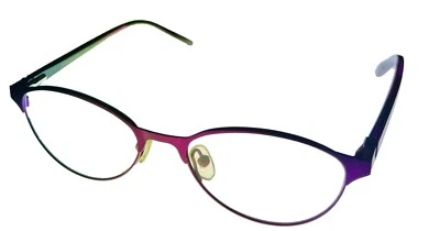 Jones New York Hombres Ophthalmic Tear Drop Metal Gafas, J137 Púrpura 49mm Foto 1 de 4