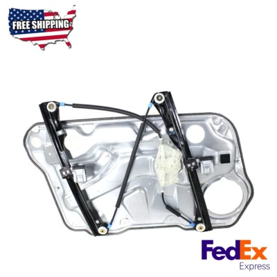 Регулятор стекла со стороны переднего пассажира подходит для Volkswagen Jetta Golf 1999-2010 годов выпуска - Изображение 1 из 4