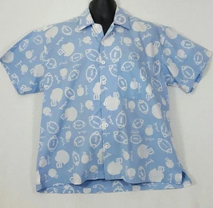 Collage Clásico Casco y Fútbol Hombre Camisa Informal 38/40 Grande - Imagen 1 de 4