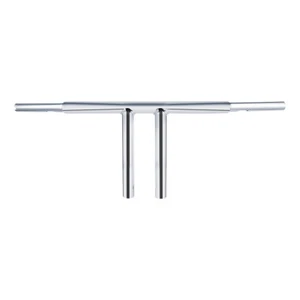 1-1/4" Fat 10" Rise T-Bars Handlebars Fit For Harley Dyna Softail Custom - Picture 1 of 12