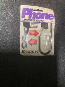 Telephone Phone Tanglefree Adapter T59 Tangle Free Recoton New Open Box - Picture 1 of 2