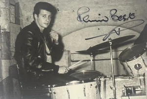 Foto promocional firmada con autógrafo de los Beatles de Pete Best - Imagen 1 de 7