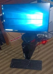 Acer Aspire XC Desktop i3-8th G 3.6GHz 8GB, 1000GB HDD Windows 10 W/Acer ET241Y - Picture 1 of 3