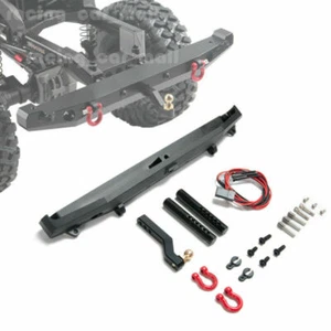 Paraurti posteriore in lega con gancio di traino rimorchio per Traxxas RC TRX-4 SCX10 90046 - Foto 1 di 12