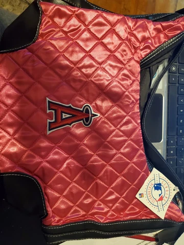 LOS ANGELES ANGELS- MLB Quilted Hobo Pink Purse by Pro Fanity Little Earth Cover