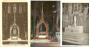 5 POSTALES DE COLECCIÓN 1940-50 CATEDRAL DE SAN PATRICIO CIUDAD DE NUEVA YORK COMO NUEVAS ENVÍO GRATUITO - Imagen 1 de 4