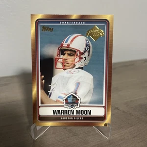 2006 Topps Football #HOFT-WM Warren Moon Hall of Fame Tribute Insert Card - Picture 1 of 2