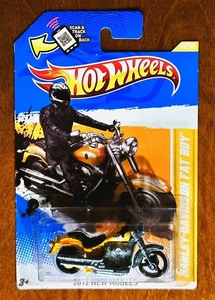 2012 Hot Wheels New Models 30/50 Harley-Davidson Fat Boy 30/247 - Picture 1 of 1