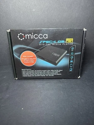 Micca Speck G2 1080 Full-HD Ultra Portable Digital Media Player - Open Box - Image 1 of 4