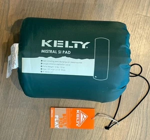 Kelty Mistral Si Camping Sleeping Pad Green 73x22x1.5" Self Inflating New - Picture 1 of 9