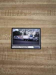 1991 Traks NASCAR Racing Raybestos Transporter Card 191 - Picture 1 of 2