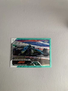 2023 Topps Chrome F1 SEBASTIAN VETTEL Dotd Aqua /150 - Picture 1 of 2