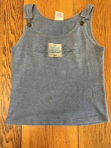 Harley Davidson Tank Top Womens Medium Smoky Mountain Biker USA Made Vintage Sty - Picture 1 of 8