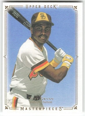 2008 Upper Deck Masterpieces #75 Tony Gwynn BASEBALL San Diego Padres - Image 1 of 2