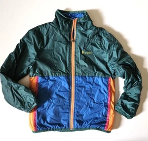 Cotopaxi S Teca Calido Hooded Reversible Jacket Kids Tree House Blue BA1-7 - Picture 1 of 4