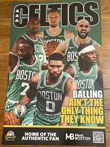 Boston Celtics Authentic Fan Poster - Balling Ain’t The Only Thing They Know ‘25 - Picture 1 of 7
