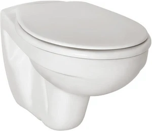 Wand WC * Ideal Standard * Eurovit * Tiefspüler mit Sitz * weiß * Lagerware * - Bild 1 von 2
