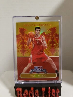 2013-14 Panini Crusade Crusade Red 11/99 Yao Ming #263 Rockets 1 of 1 HOF  - Image 1 of 4