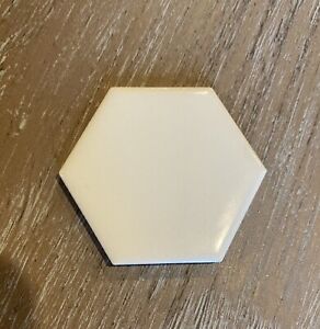 Tile Hexagon Cream Color Replacement Piece Just Under 2 Inches see Measurements