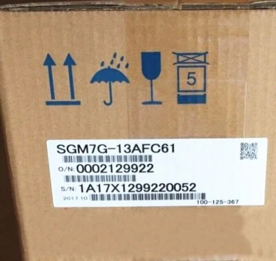 SGM7G-13AFC61 Ipcs New Sealed Yaskawa SERVO DRIVER SGM7G-13AFC61 - Image 1 of 4