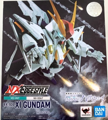 Figura de acción Mobile Suit Gundam NXEDGE STYLE estatua XI GUNDAM RX 105 BANDAI JP Foto 1 de 2