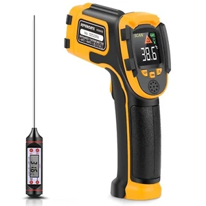 Infrarot Thermometer Digitale Laser-Temperaturpistole -58°F~1112°F (-50°C~600°C) - Bild 1 von 10